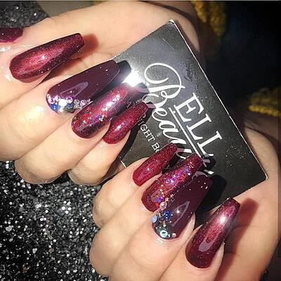 Claw Culture 056 Maroon Shimmer