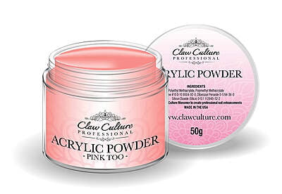 Claw Culture acrylic 50g pink too