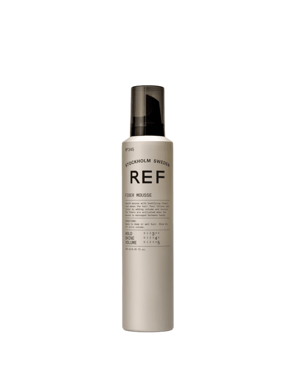 REF. 345 Fiber Mousse 75 ml Volume Foam with Strengthening Fibres REF. 345 Fiber Mousse 75 ml Volume Foam with Strengthening Fibres