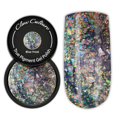 Claw Culture Gel Pot Blue Frost 5g Polish