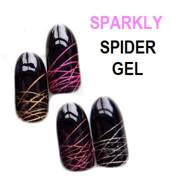 Claw Culture Spider Gel metallic sparkle