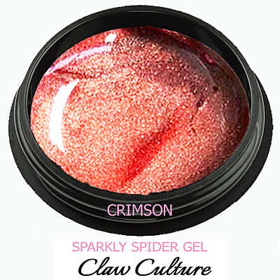 Claw Culture Spider Gel crimson metallic