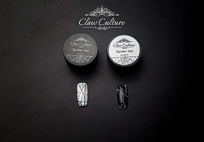 Claw Culture Spider Gel black & white